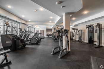 Spacious gym
